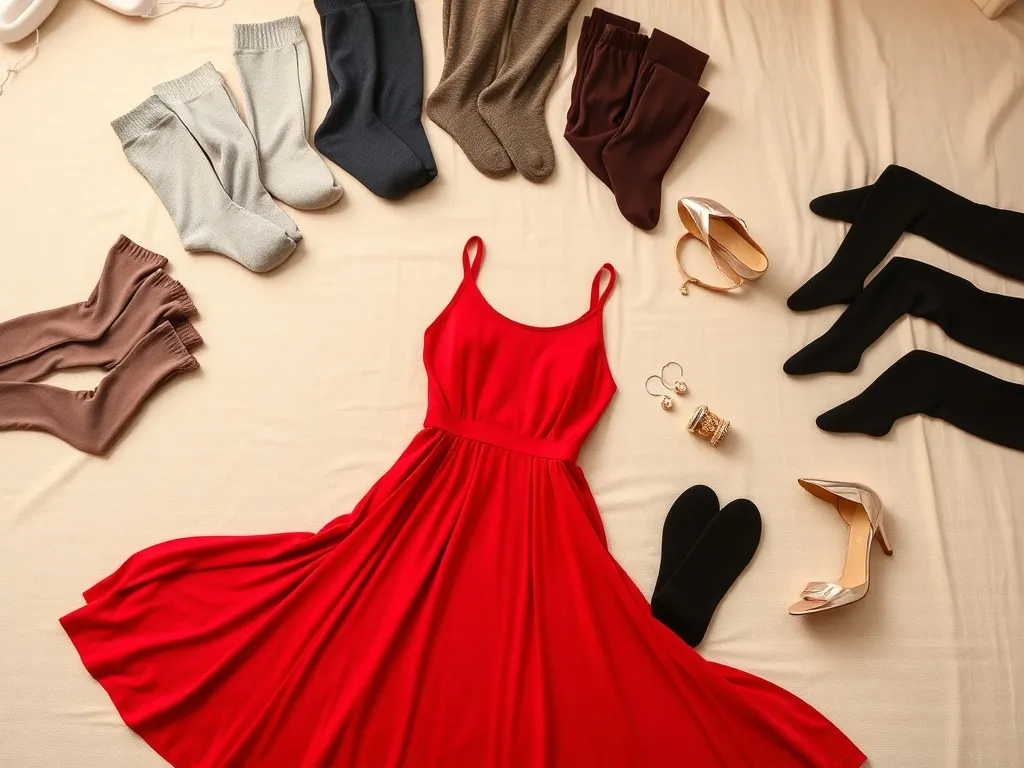 Jakie rajstopy do czerwonej sukienki? Przewodnik po stylizacjach