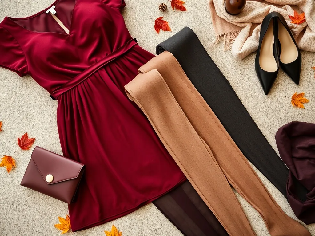 Jakie rajstopy do bordowej sukienki? Porady i rekomendacje