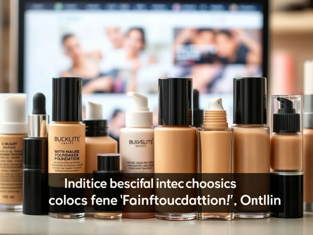 Jak dobrać podkład do twarzy przez internet? Praktyczne porady