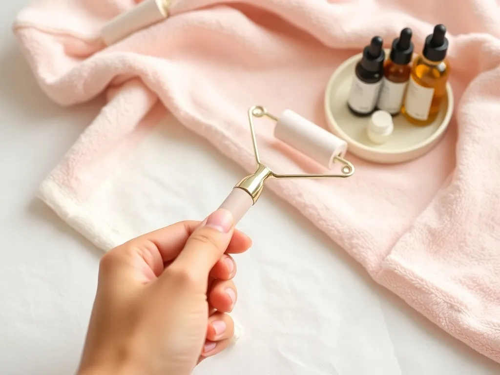 Jak używać rollera do twarzy? Przewodnik krok po kroku